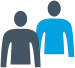 Two people icons