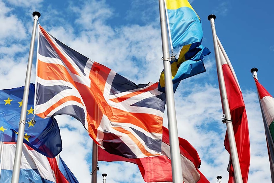 International flags
