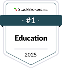 Stockbrokers.com #1 Education 2025 