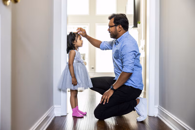 Father and Daughter image